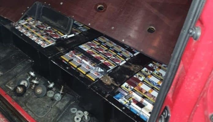 Задържаха над 2400 кутии нелегални цигари на “Дунав мост”